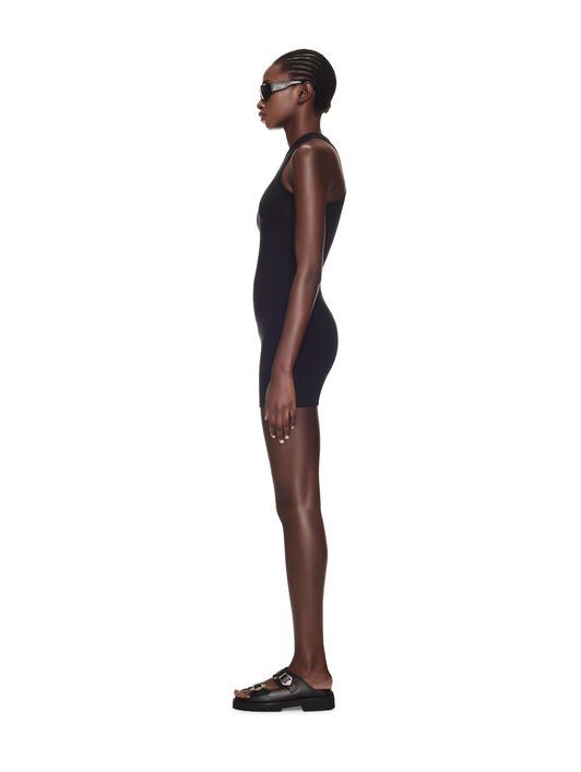 OFF WHITE Sleek Rowing Dress BLACK OWDB463C99JER001