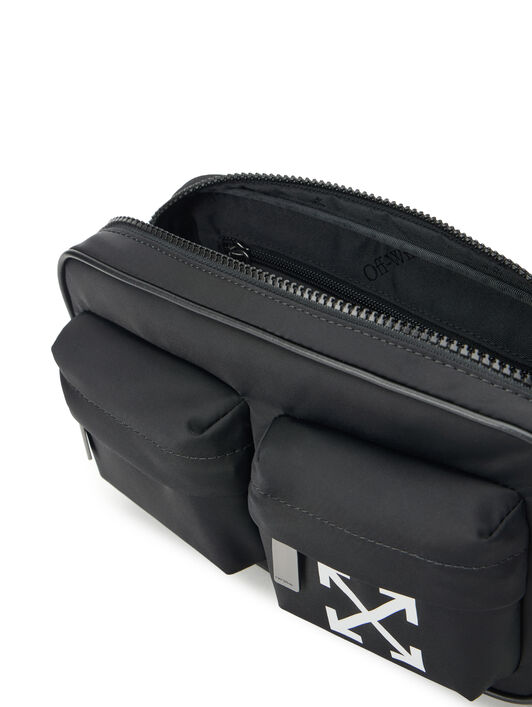 OFF WHITE Full Arrow Belt Bag BLACK OMNT002S26FAB001