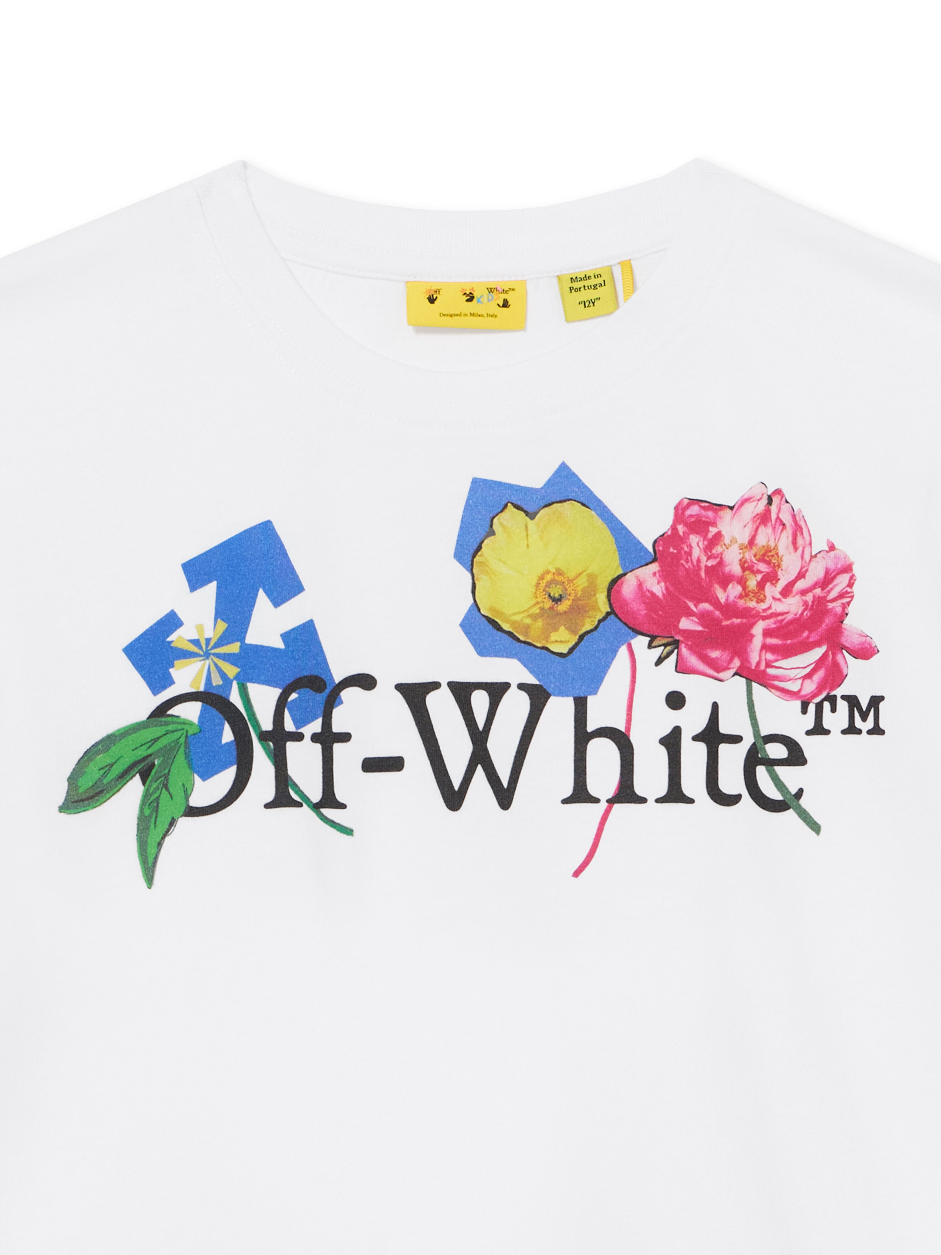 Big Bookish Flower T-Shirt OFF WHITE Big Bookish Flower T-Shirt WHITE 44GAA001F26J006