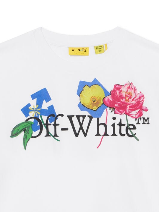 Big Bookish Flower T-Shirt OFF WHITE Big Bookish Flower T-Shirt WHITE 44GAA001F26J006