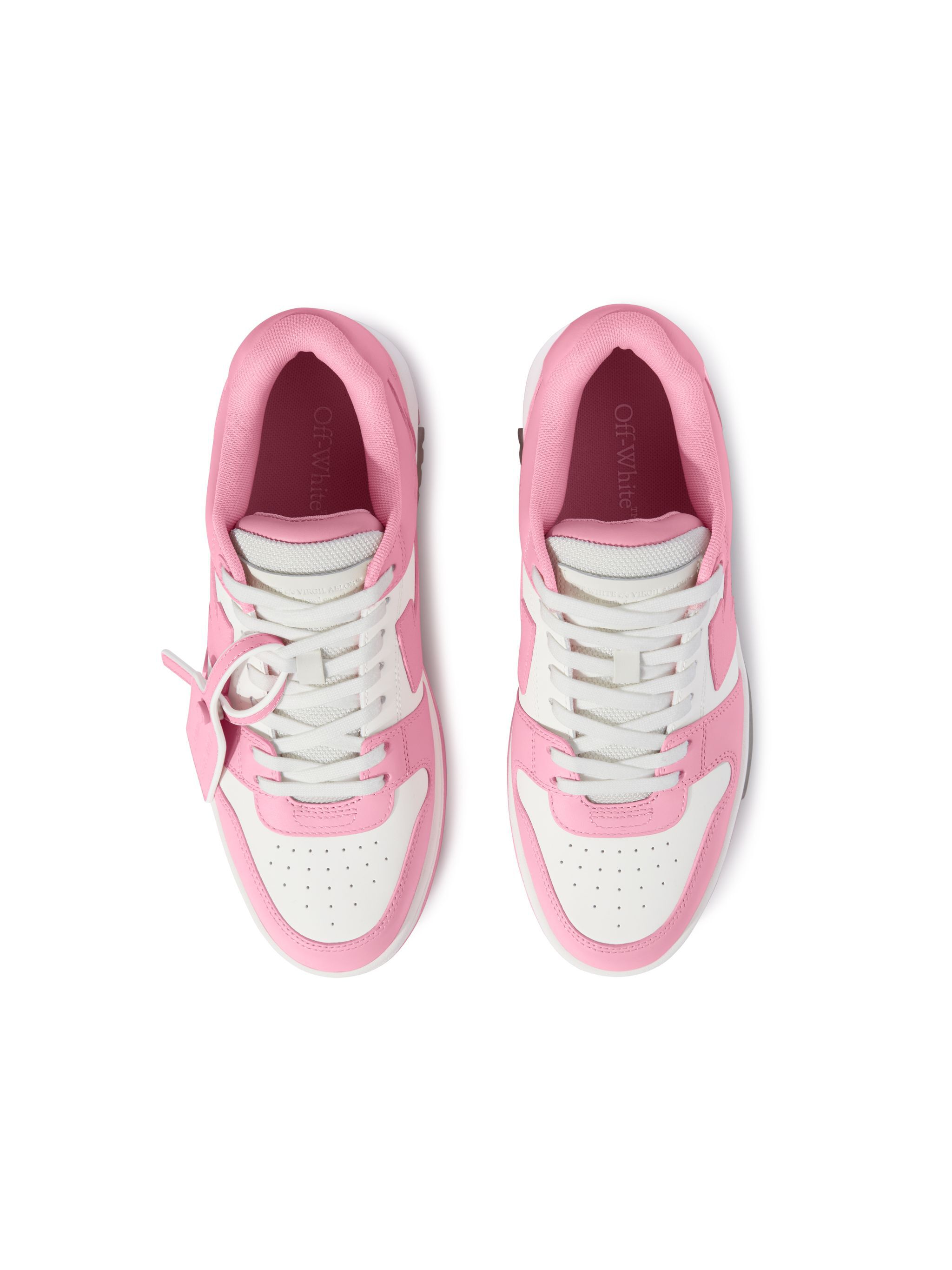OFF WHITE Sneakers Out Of Office In Pelle Di Vitello ROSA OWIA259F24LEA003