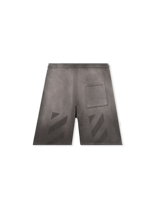 LAUNDRY DIAG SKATE SWEATSHORT OFF WHITE LAUNDRY DIAG SKATE SWEATSHORT DEGRADÉ BLACK - DEGRADÉ BLACK OMCI013F25FLE00B