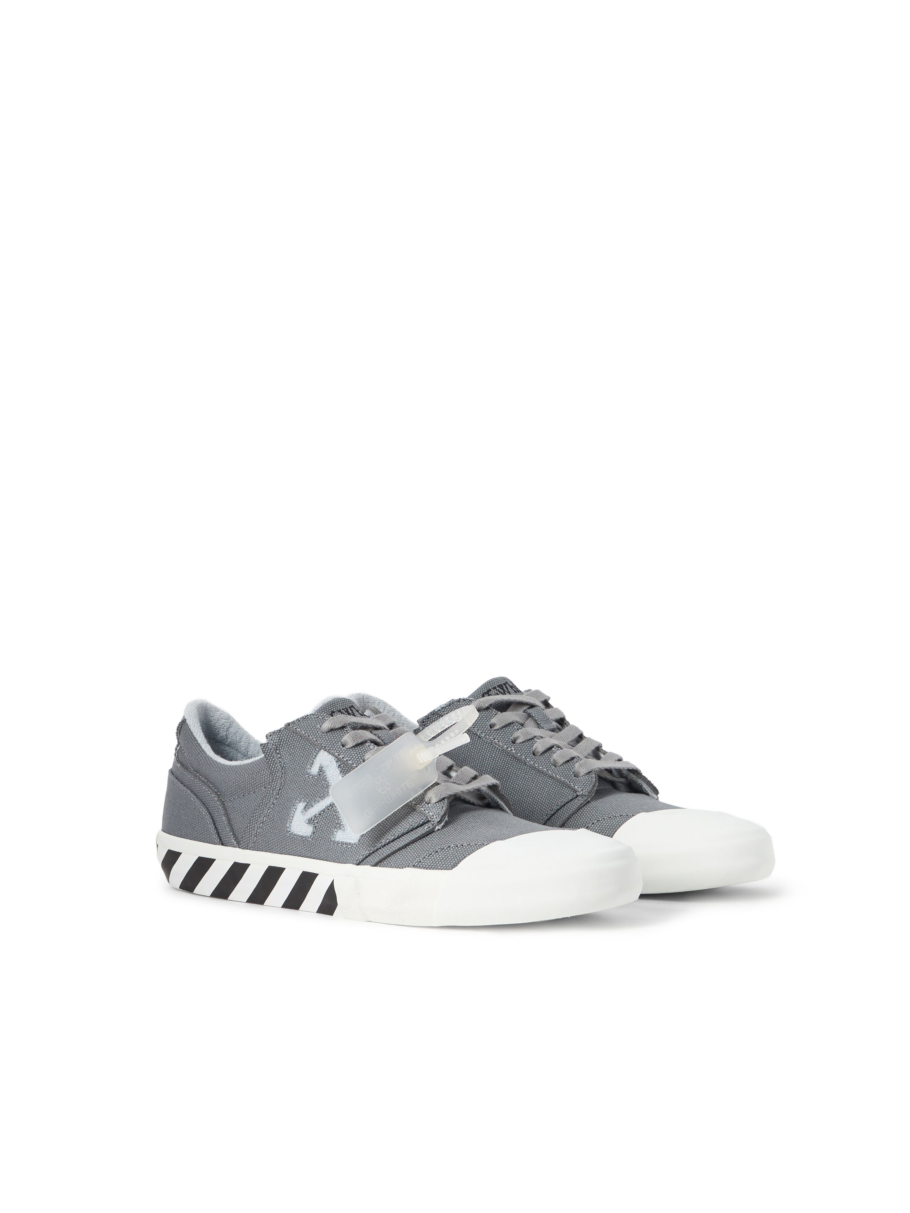 OFF WHITE Vulcanizedanized Undercut Sneakers MEDIUM GREY/ LIGHT GREY OMIA2A2F25FAB002