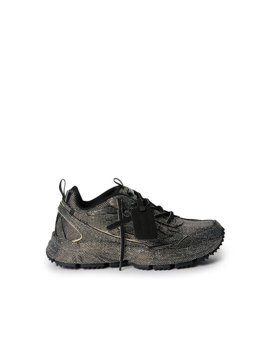 Be Right Back Crystal Sneakers OFF WHITE Be Right Back Crystal Sneakers GLITTERED - BLACK OWIA289C99FAB002