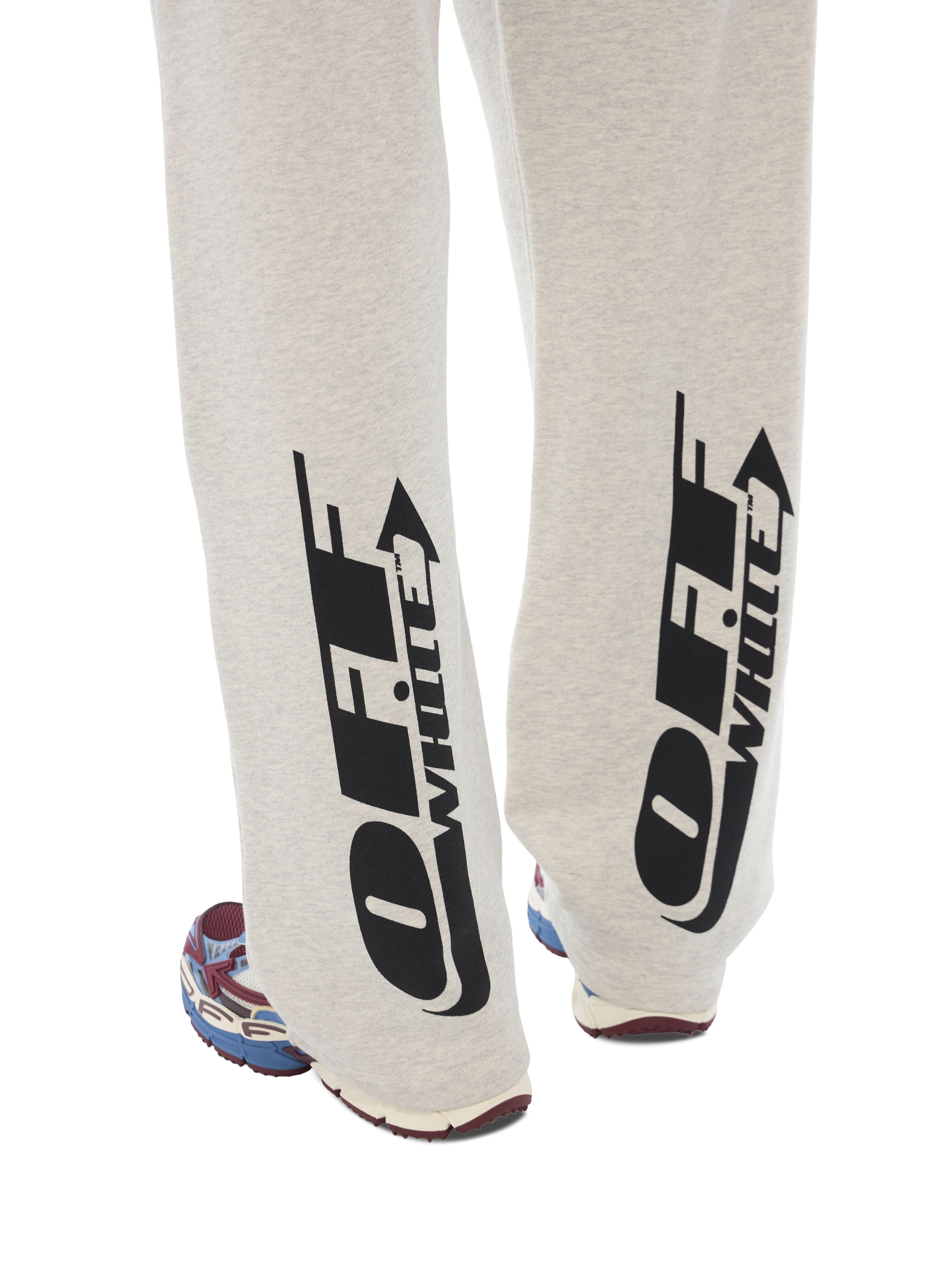 Half Arrow Sweatpants OFF WHITE Half Arrow Sweatpants GREY MELANGE 44MCH05AF26F003