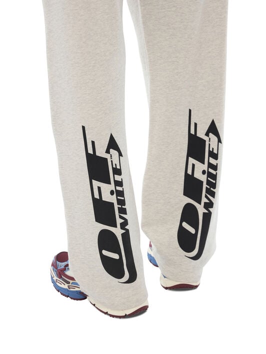 Half Arrow Sweatpants OFF WHITE Half Arrow Sweatpants GREY MELANGE 44MCH05AF26F003