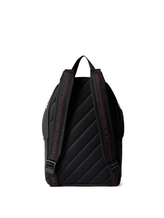 OFF WHITE Heritage Backpack Rubber 3D BLACK - SILVER OMNB123F25FAB005