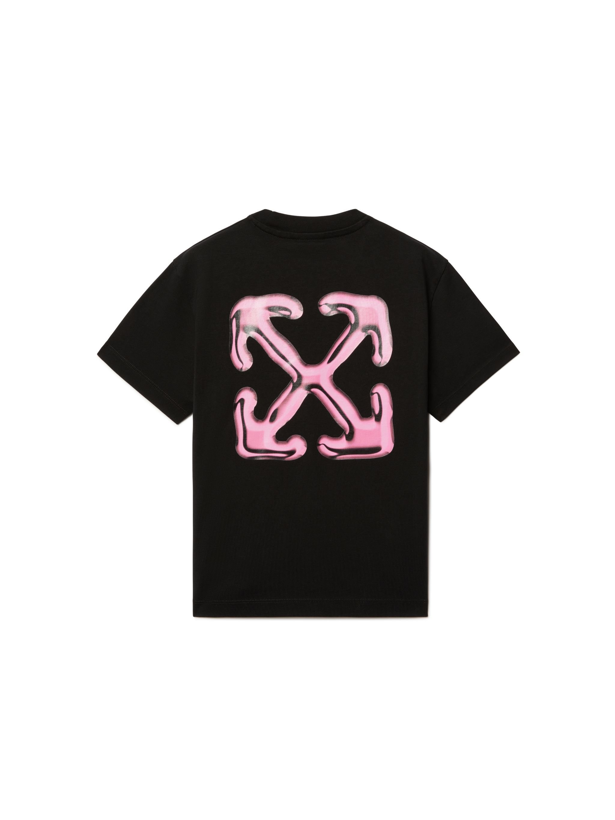 OFF WHITE Balloon Arrow T-Shirt BLACK OGAA001S25JER00B