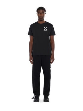 OFF WHITE Small Arrow Slim Logo T-Shirt BLACK - WHITE OMAA027F25JER00F