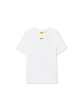 OFF WHITE Diag Watercolor Tee S/S WHITE 44GAA001S26J003