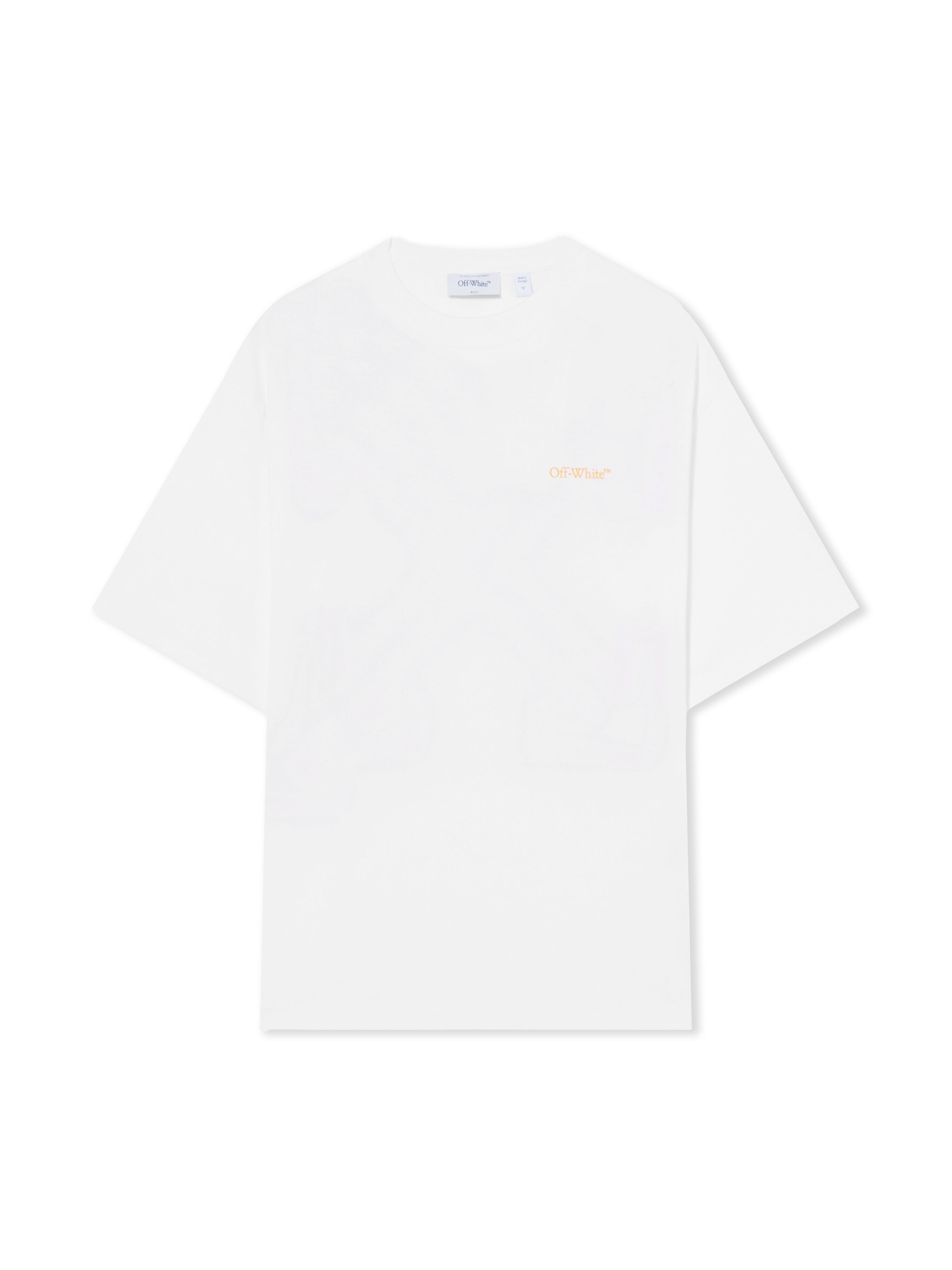 Measuring Tape Arrow Skate T-Shirt OFF WHITE Measuring Tape Arrow Skate T-Shirt WHITE 44MAA120G5J009