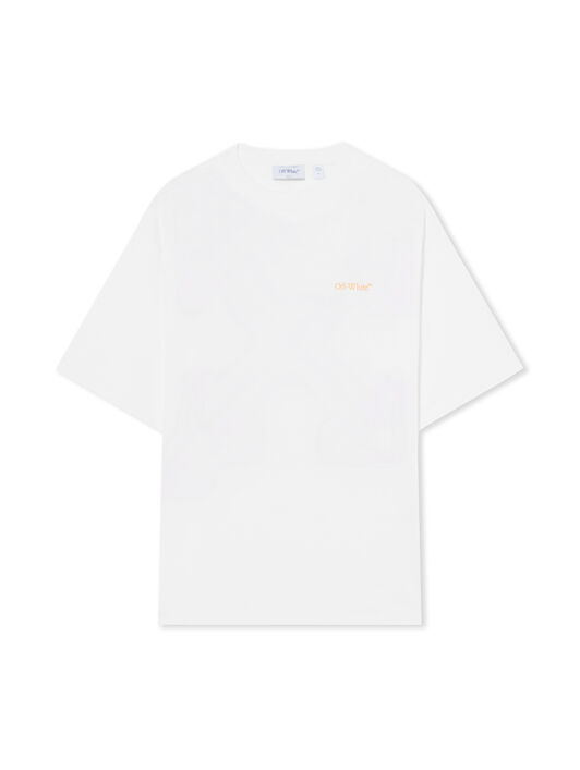 Measuring Tape Arrow Skate T-Shirt OFF WHITE Measuring Tape Arrow Skate T-Shirt WHITE 44MAA120G5J009