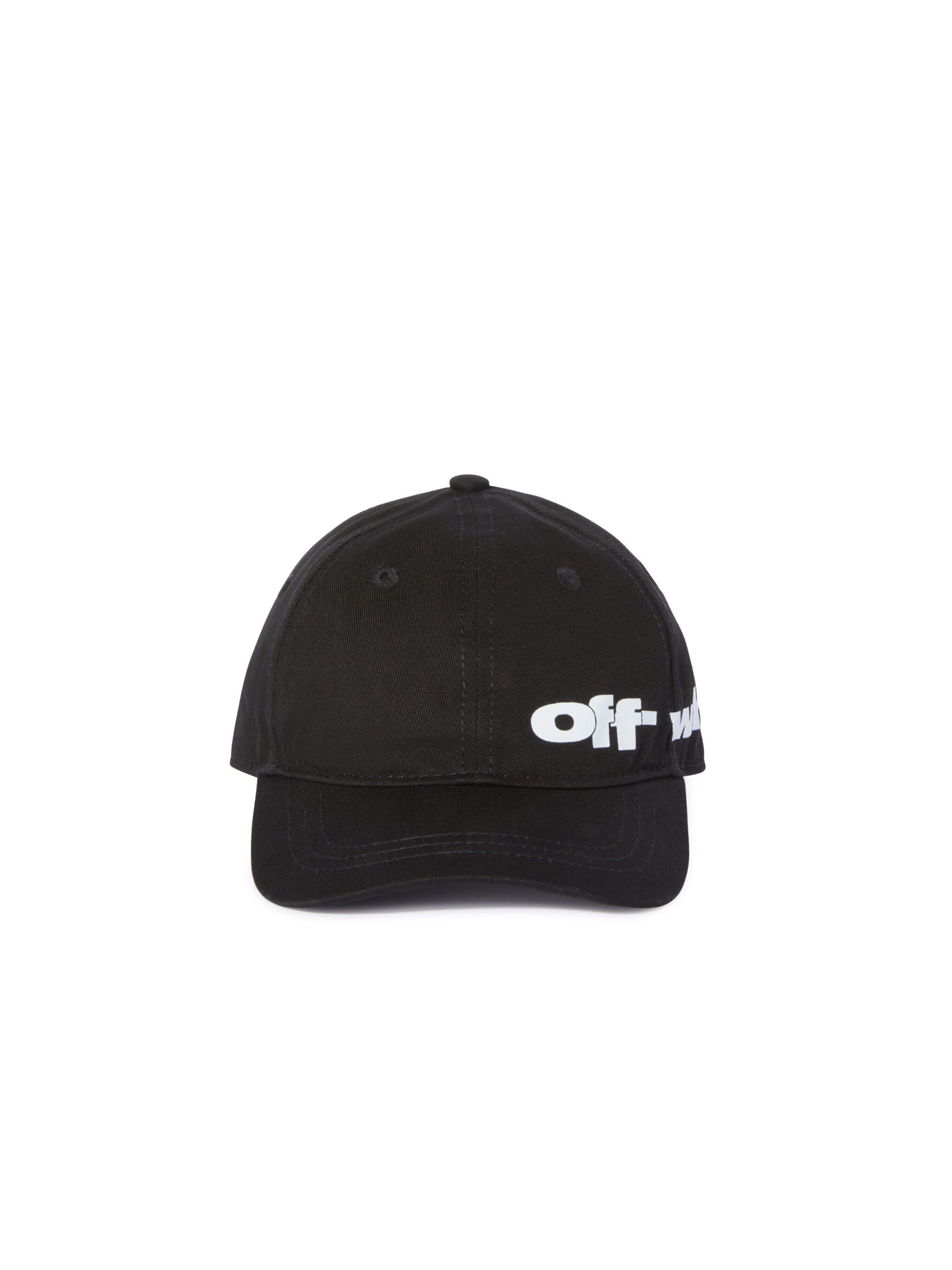 OFF WHITE Spray Arrow Baseball Cap BLACK OBLB002S25FAB001