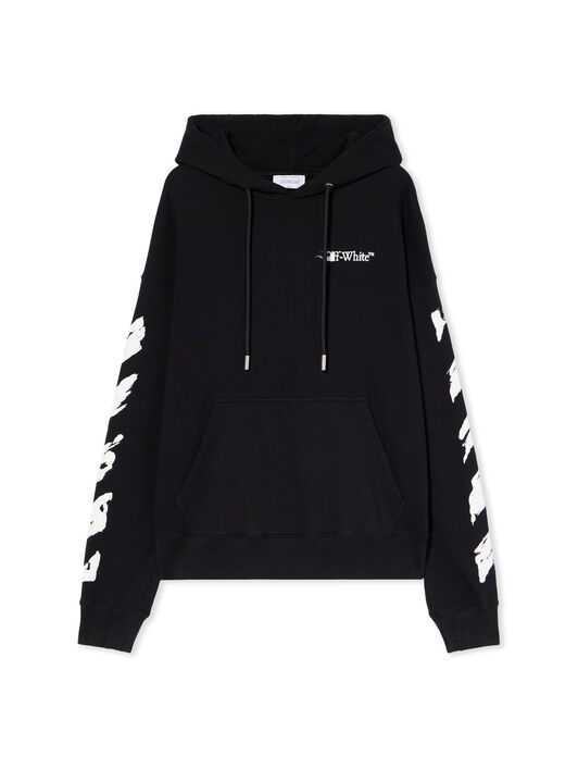 Ink Arrow Skate Hoodie OFF WHITE Ink Arrow Skate Hoodie BLACK - WHITE OMBB085F25FLE00G
