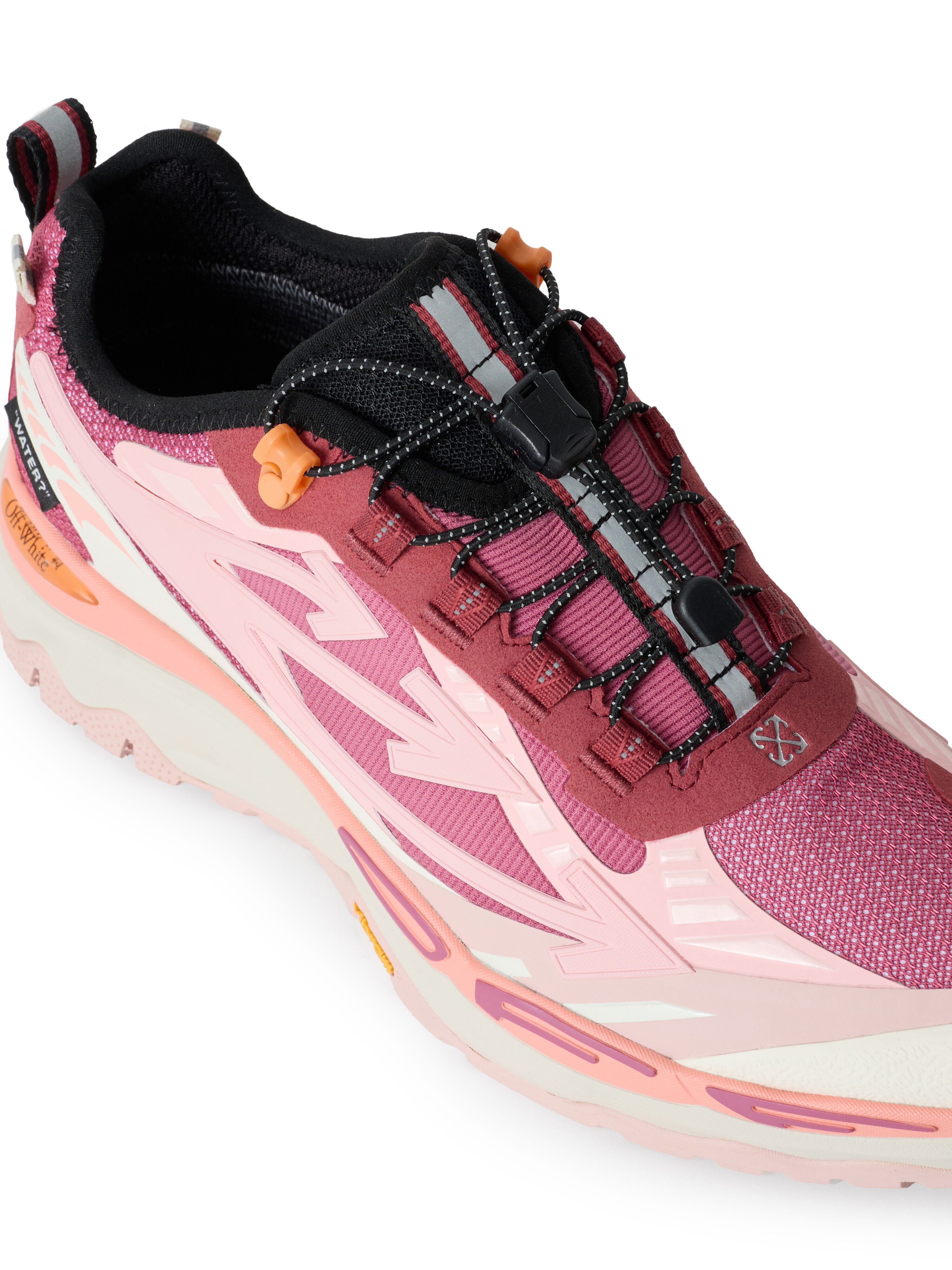 OFF WHITE Be Right Back Trail Low Sneakers DARK PINK/LT PINK OF05801655