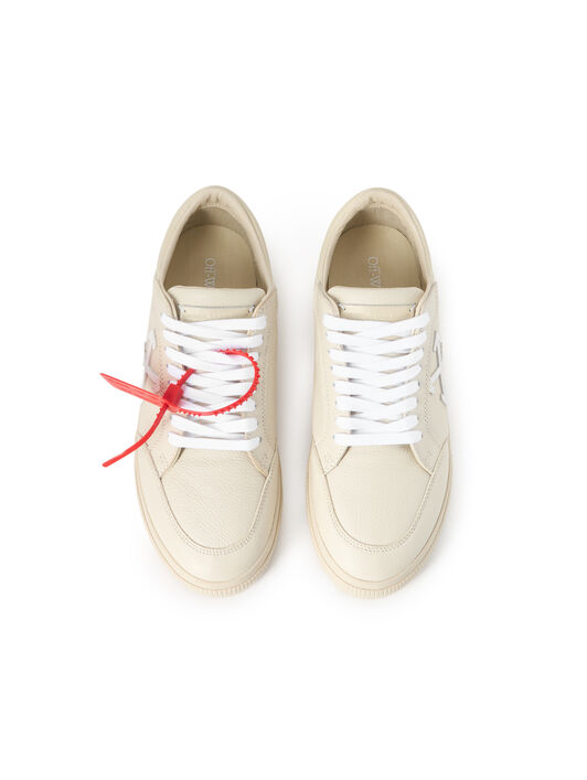 OFF WHITE Vulcanized Low Sneakers BEIGE - BEIGE OMIA293F25LEA001