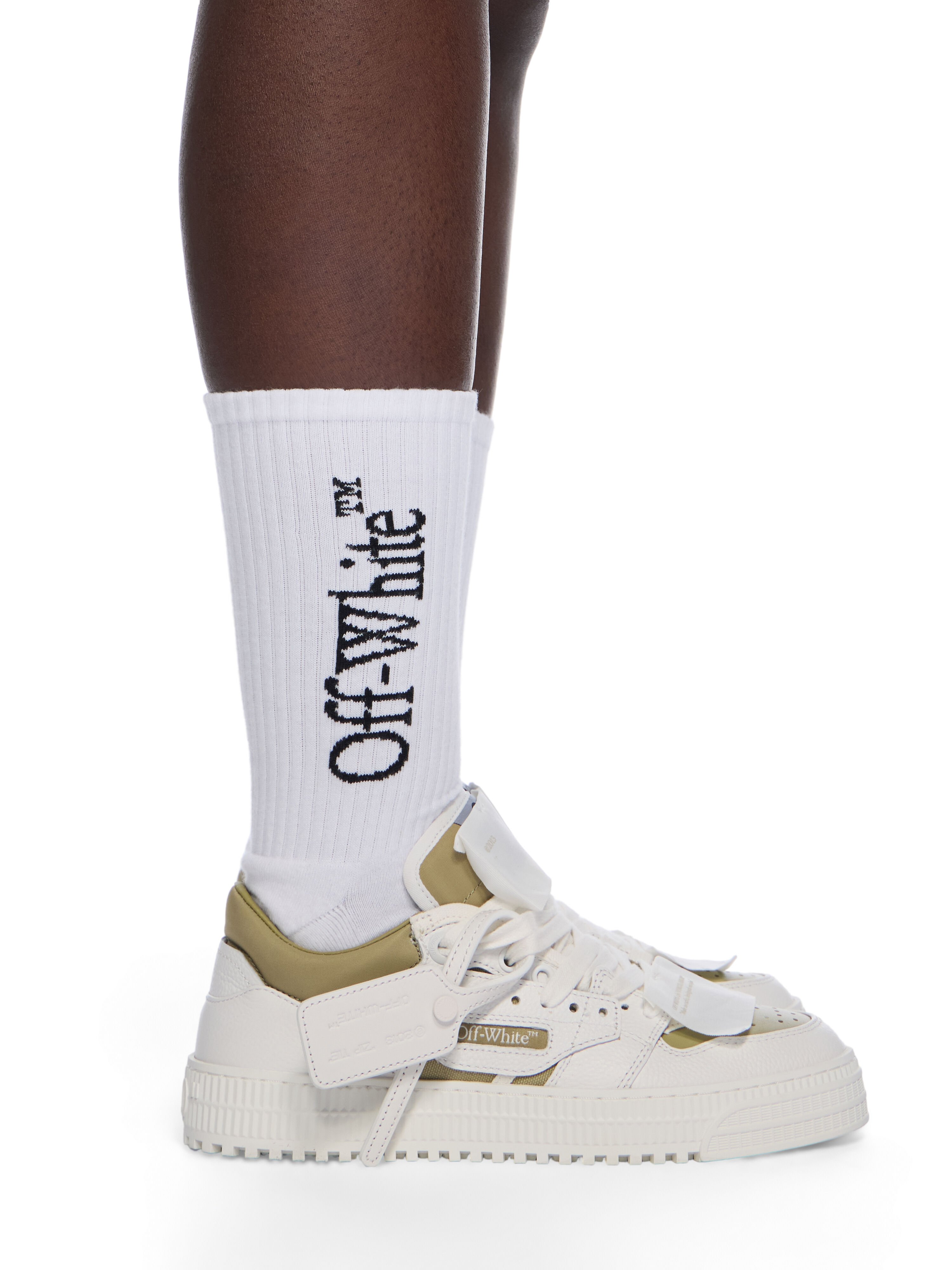 3.0 Off Court Low Top Sneakers OFF WHITE 3.0 Off Court Low Top Sneakers WHITE - GREY GREEN OWIA28EF25LEA001