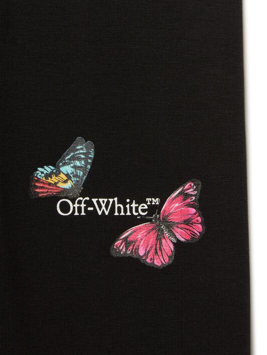 OFF WHITE Butterfly Bookish Leggings BLACK OGCD001S25JER001