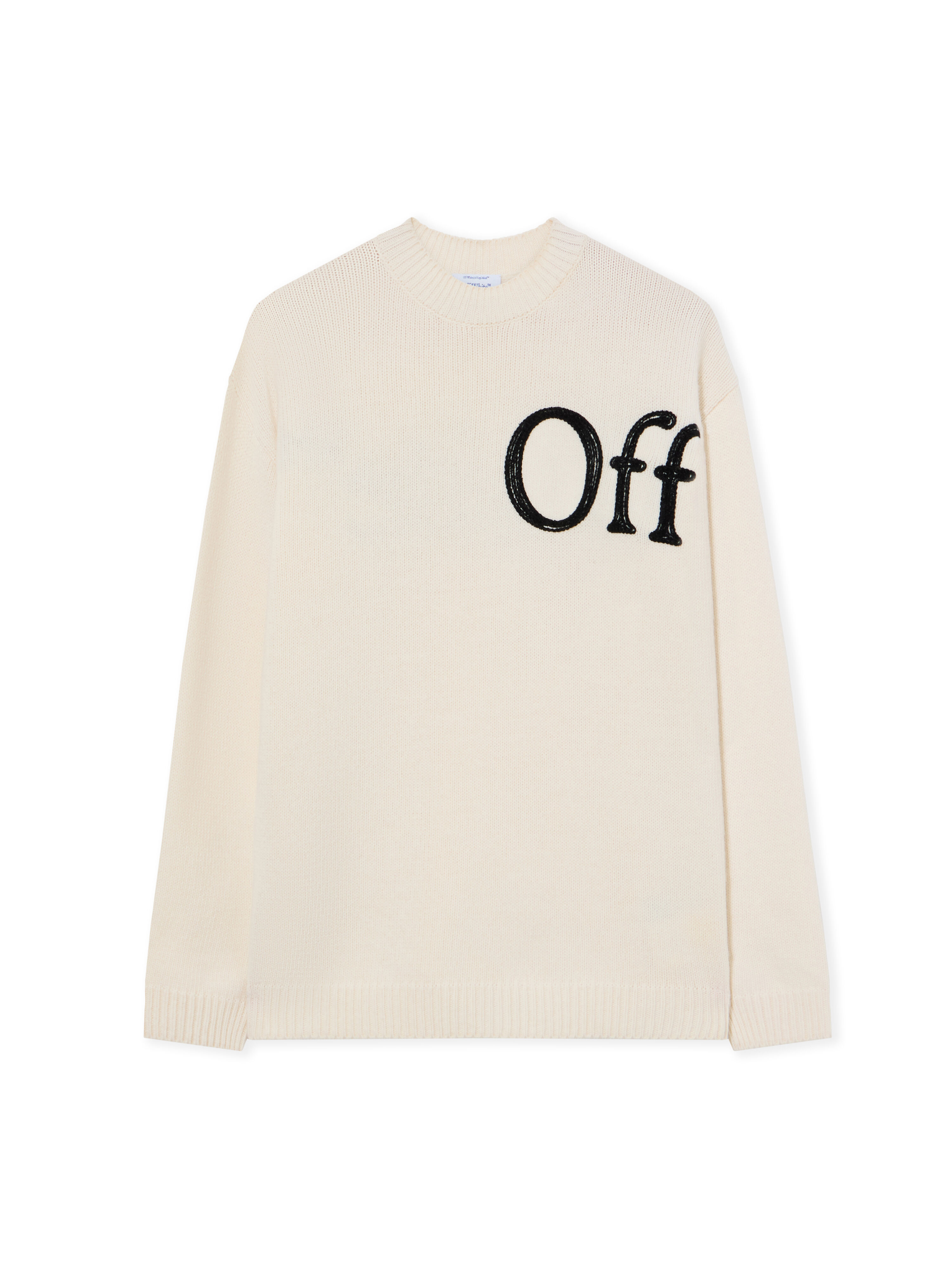Bookish Shared Knit Crewneck OFF WHITE Bookish Shared Knit Crewneck CREAM 44MHE20QF26K001