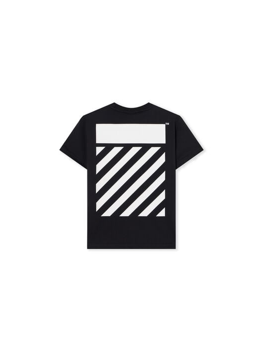 L/AB Diagonal T-Shirt LAB L/AB Diagonal T-Shirt Black 25OLFJB10F