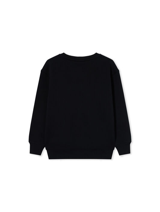 OFF WHITE Big Bookish Stamp Crewneck Sweatshirt BLACK 44BBA001F26F001