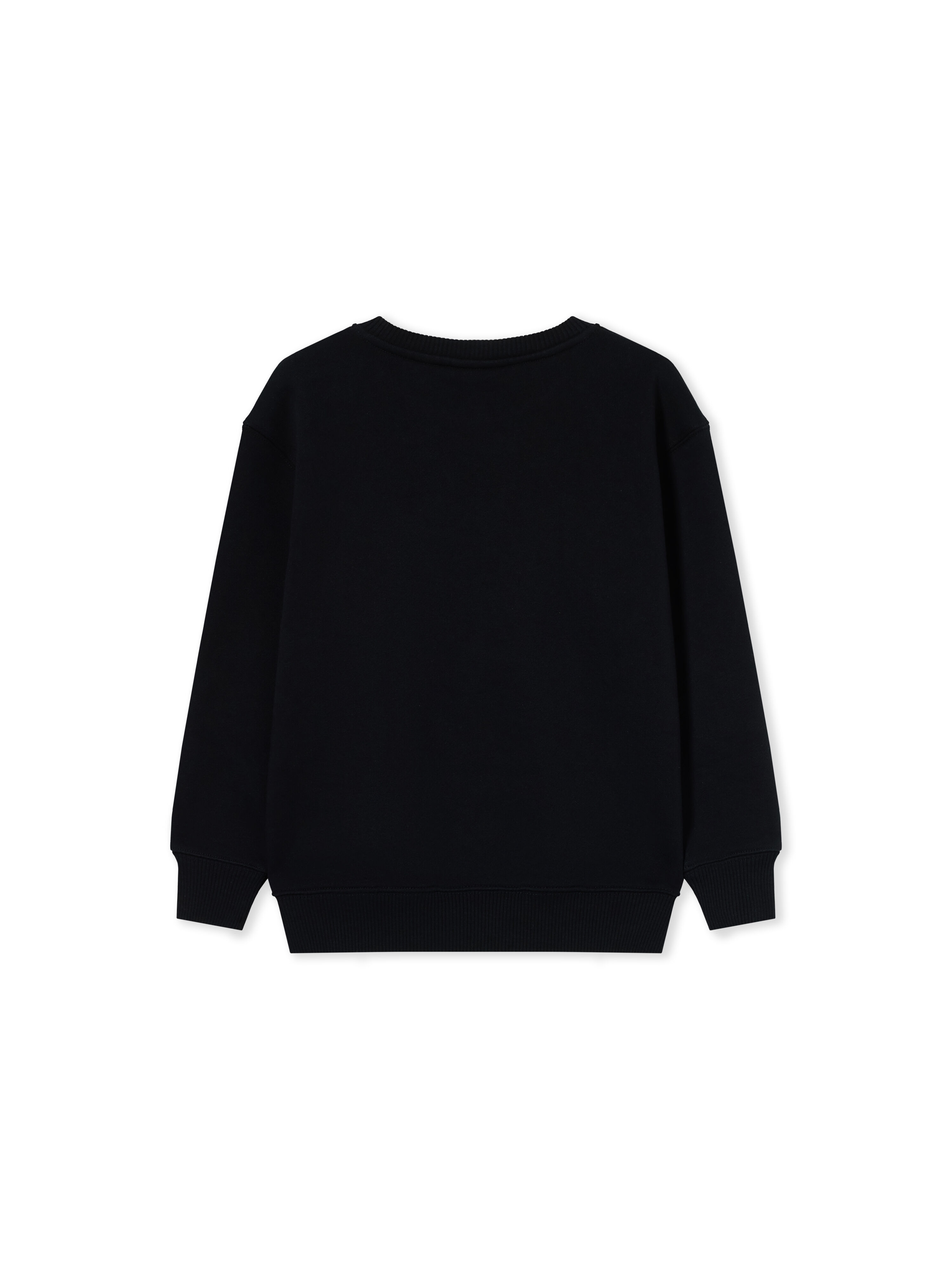 OFF WHITE Big Bookish Stamp Crewneck Sweatshirt BLACK 44BBA001F26F001