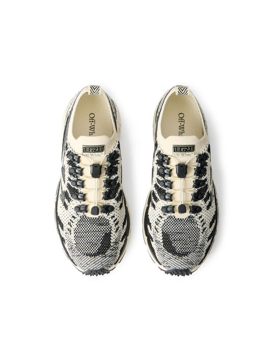 OFF WHITE Sneakers Be Right Back Knit SAND - BLACK OMIA2AOS26FAB001