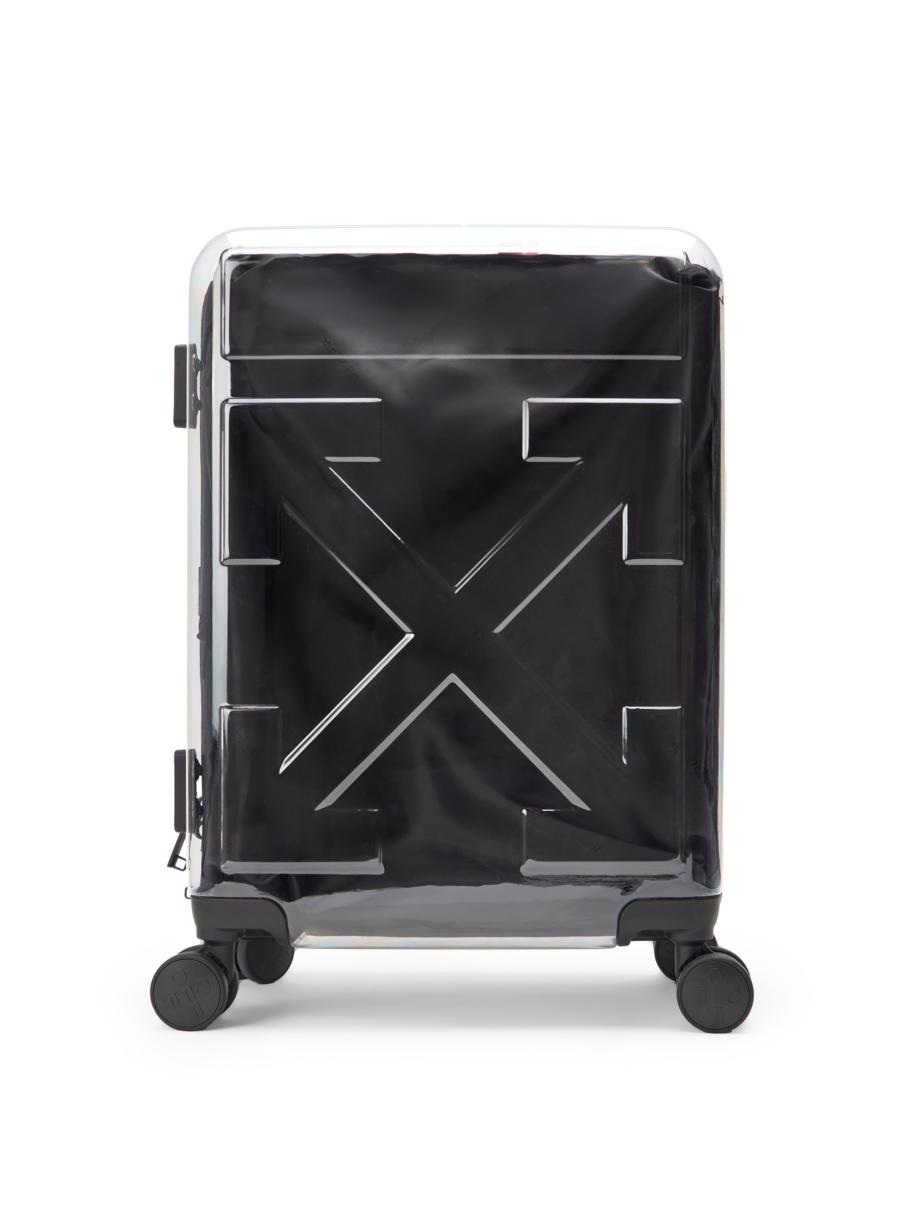 Trolley Quote Arrow in TRANSPARENT da Donna | Off-White™