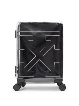 OFF WHITE "For Travel" Arrow Suitcase TRANSPARENT OWZH001C99PLA001