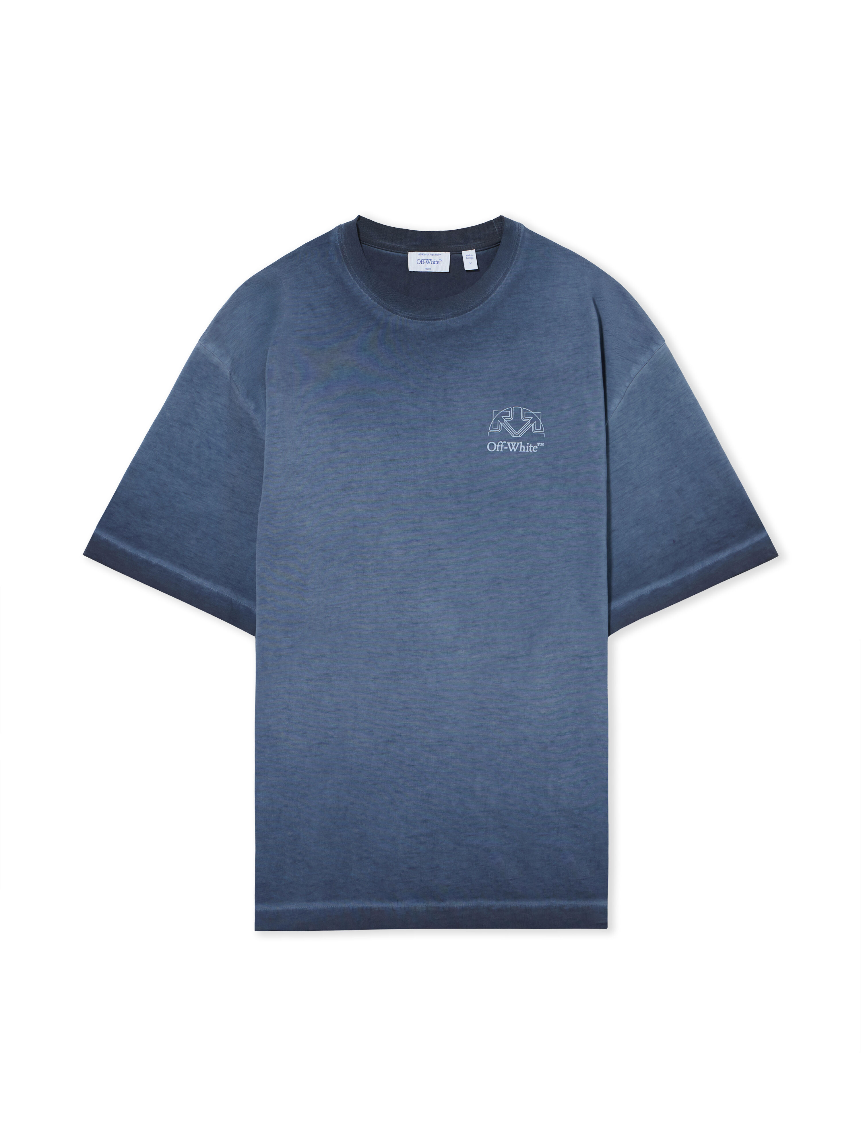 T-Shirt Skate Offline Half Arrow OFF WHITE T-Shirt Skate Offline Half Arrow CLOUD BLU GRAPHITE 44MAA120F26J01F