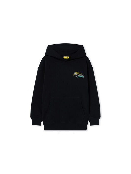 Arrow Scribble Hoodie OFF WHITE Arrow Scribble Hoodie BLACK 44BBB001F26F004