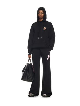 OFF WHITE Black Bookish Fresco Hoodie GREEN OMAA027T25JER00U