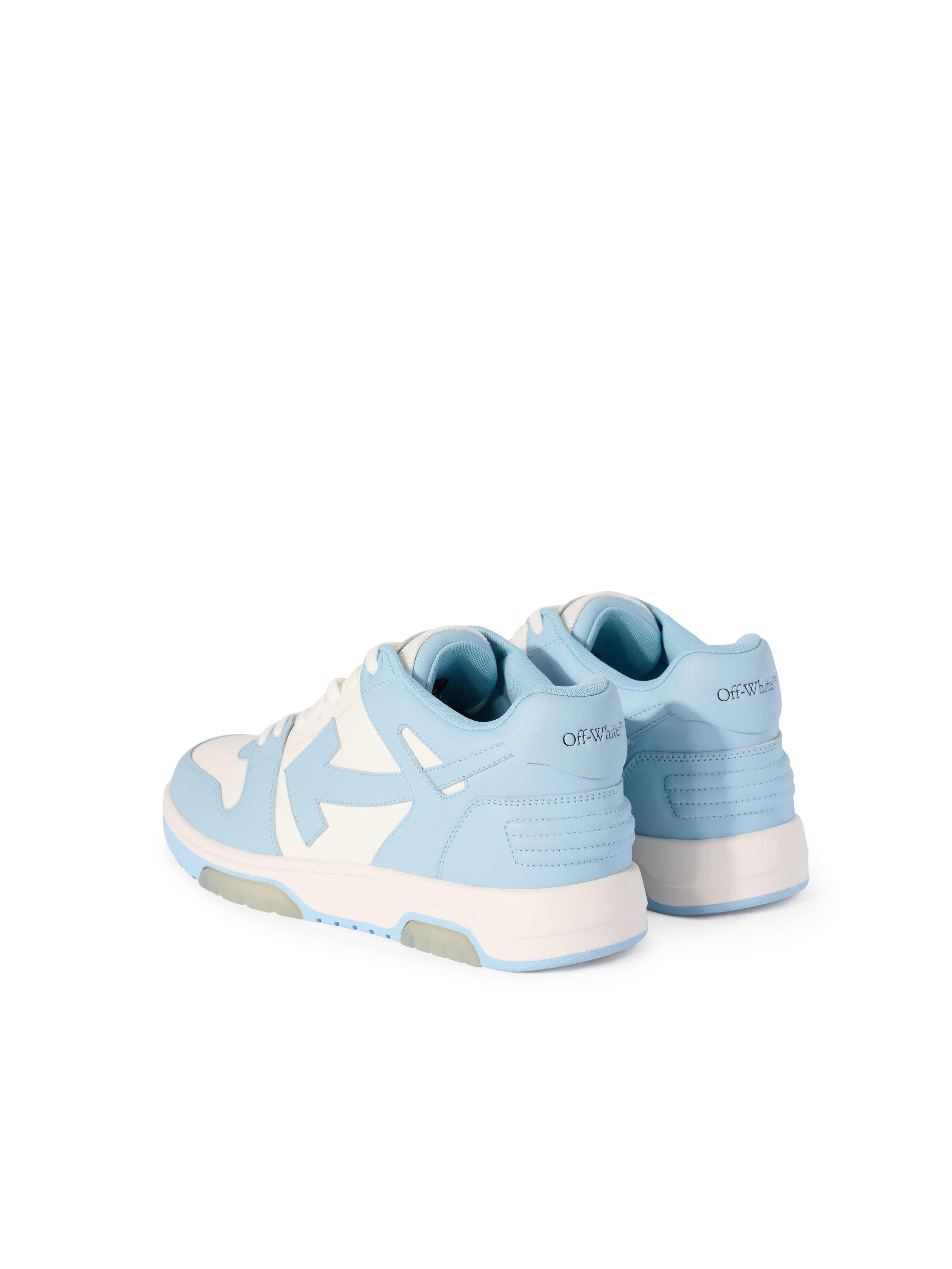 OFF WHITE Weiss/Hellblaue Out Of Office Sneaker BLAU OMIA189C99LEA007