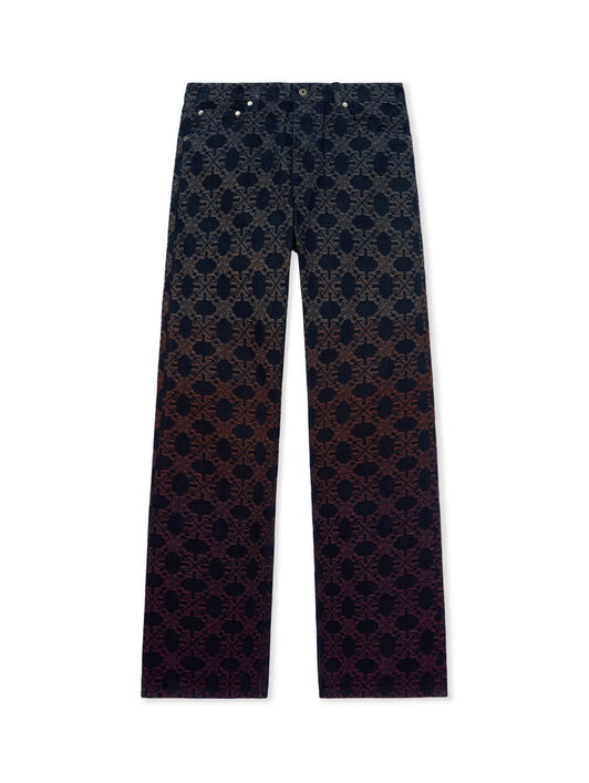 Arrow Monogram Degradé Jacquard Jeans OFF WHITE Arrow Monogram Degradé Jacquard Jeans DEGRADE 44MYA18JF26D00C