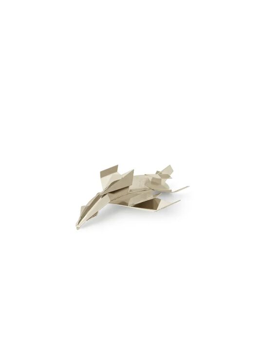 OFF WHITE Paperplane Earrings M SILVER OWOD29XZ25MET001