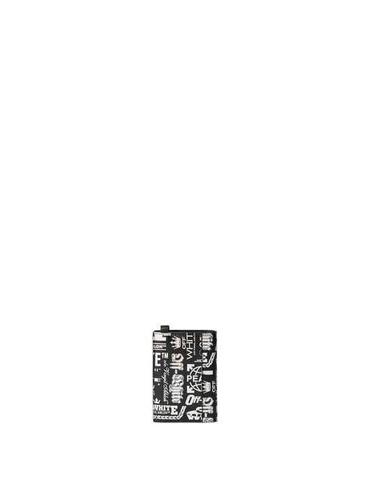 Heritage Multilogo Wallet OFF WHITE Heritage Multilogo Wallet BLACK - WHITE OMNC09AF25LEA002