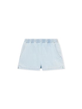 OFF WHITE Denim Pajama Shorts LIGHT BLUE-WHITE OWYC01BF25DEN002