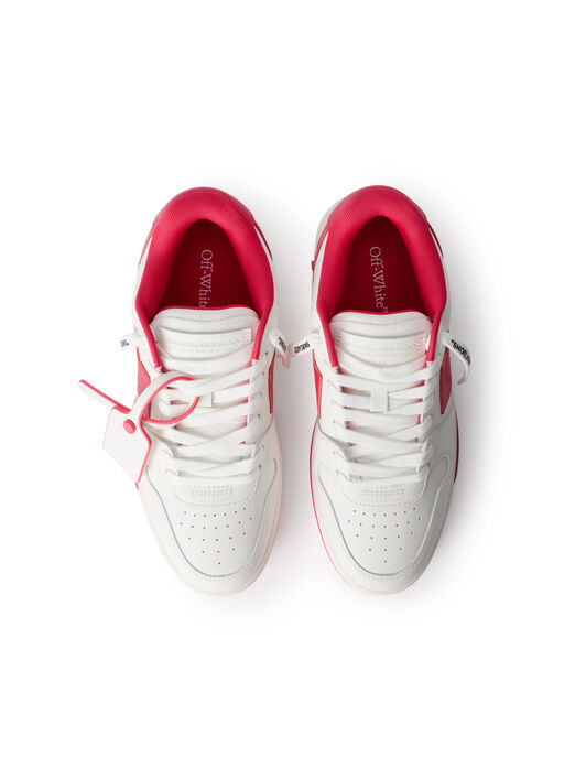 OFF WHITE Out Of Office Sneakers WHITE - FUCHSIA OWIA259F25LEA001