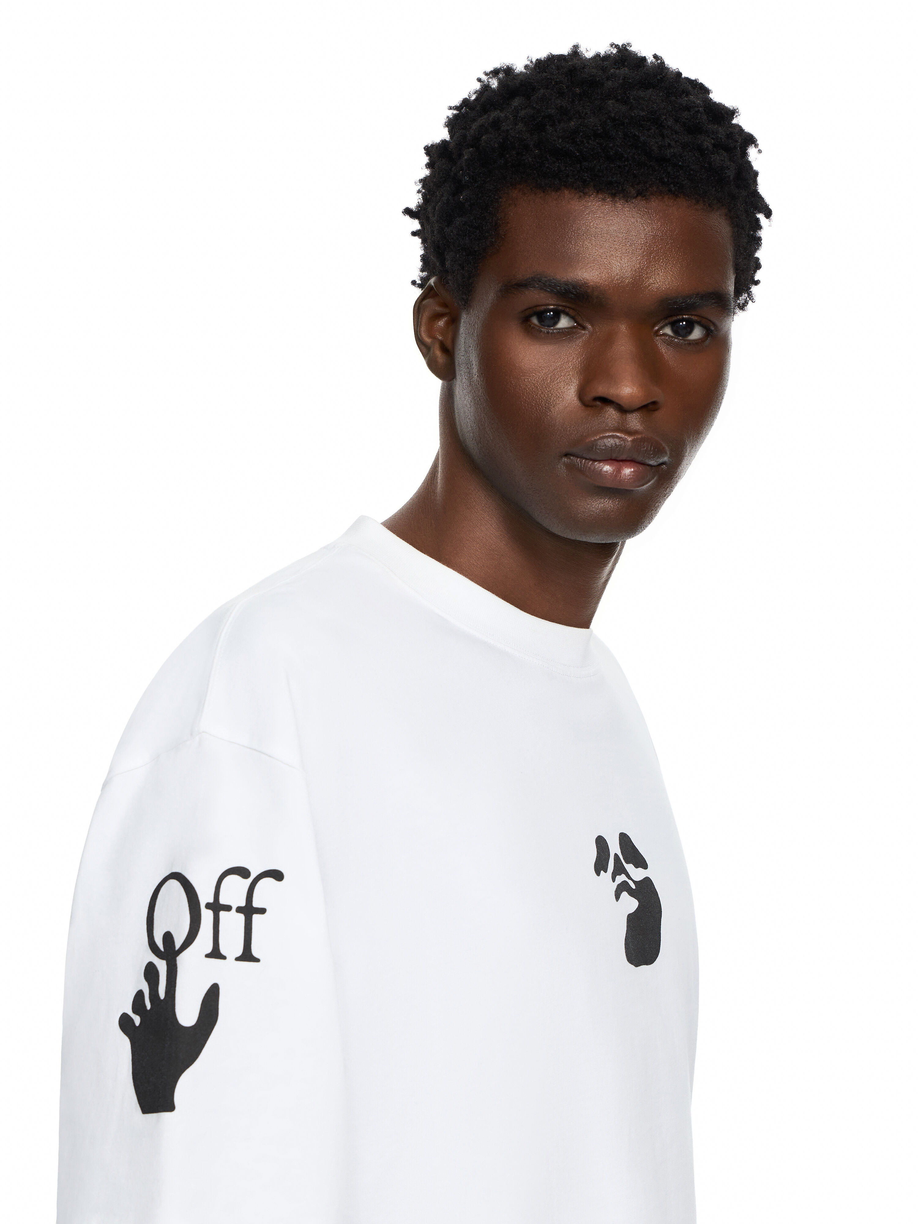 Swimming Logo Skate Short Sleeve T-Shirt OFF WHITE Swimming Logo Skate Short Sleeve T-Shirt WHITE 44MAA120F26J004