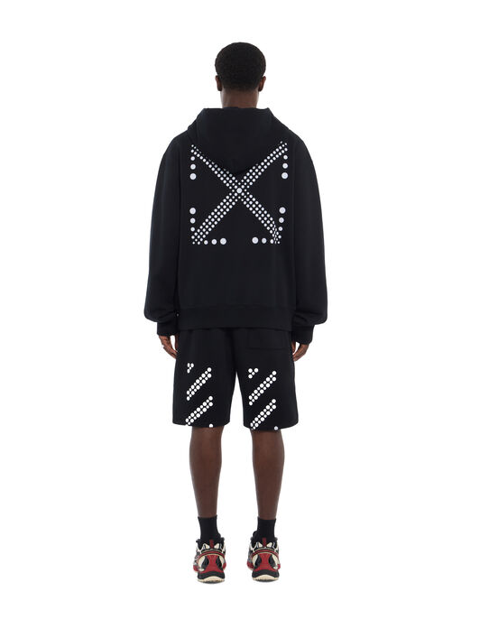 Dotted Arrow Regular Zip Hoodie OFF WHITE Dotted Arrow Regular Zip Hoodie BLACK 44MBE02EG26F001