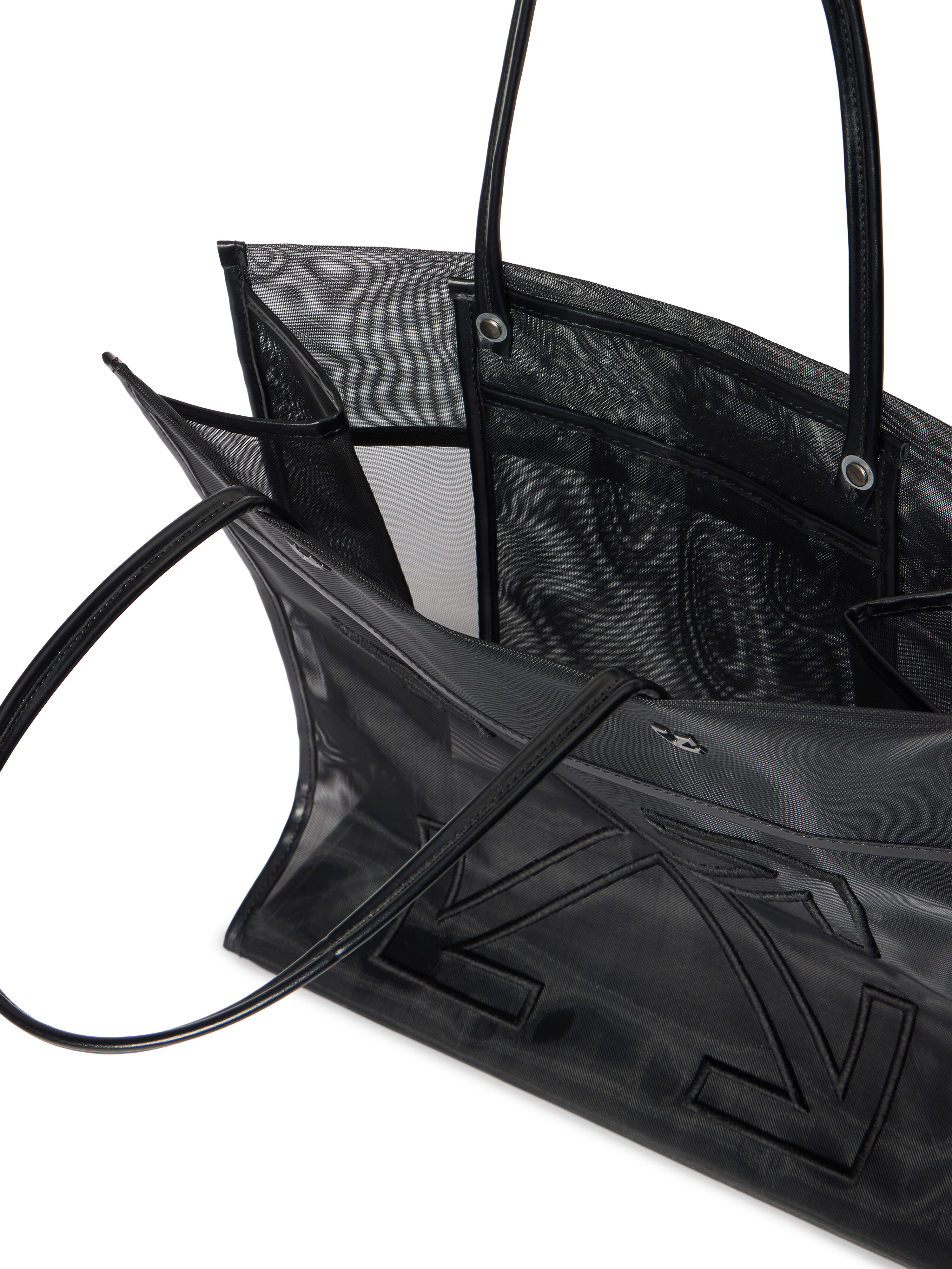 OFF WHITE Market Tote Bag BLACK OWNA23FS26FAB001