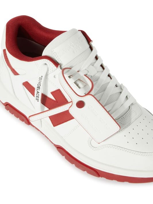 Out Of Office Calf Leather OFF WHITE Out Of Office Calf Leather WHITE OMIA189F23LEA002