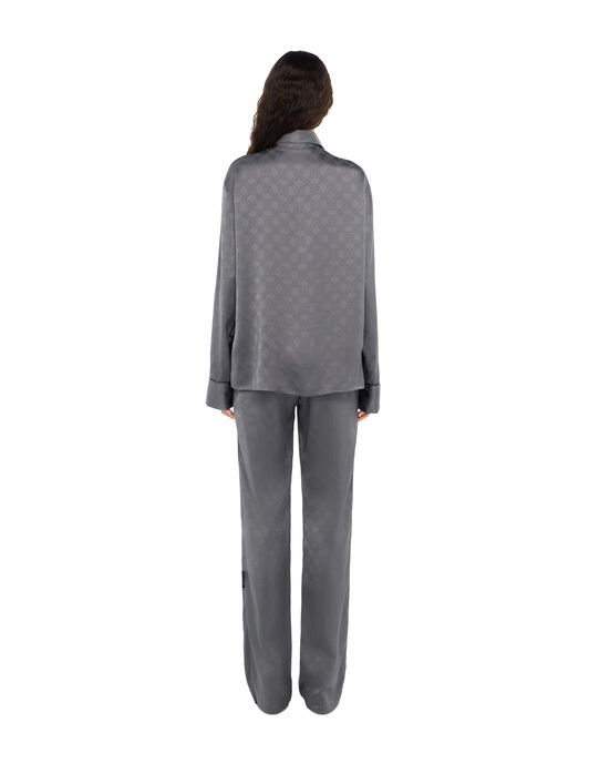 Monogram Jacquard Shirt OFF WHITE Monogram Jacquard Shirt Rosin Rosin 2FB00494T