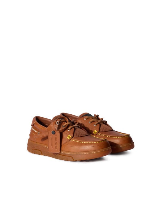 Snoooafer Sneakers OFF WHITE Snoooafer Sneakers BROWN - DARK BROWN OMIY001F25LEA001