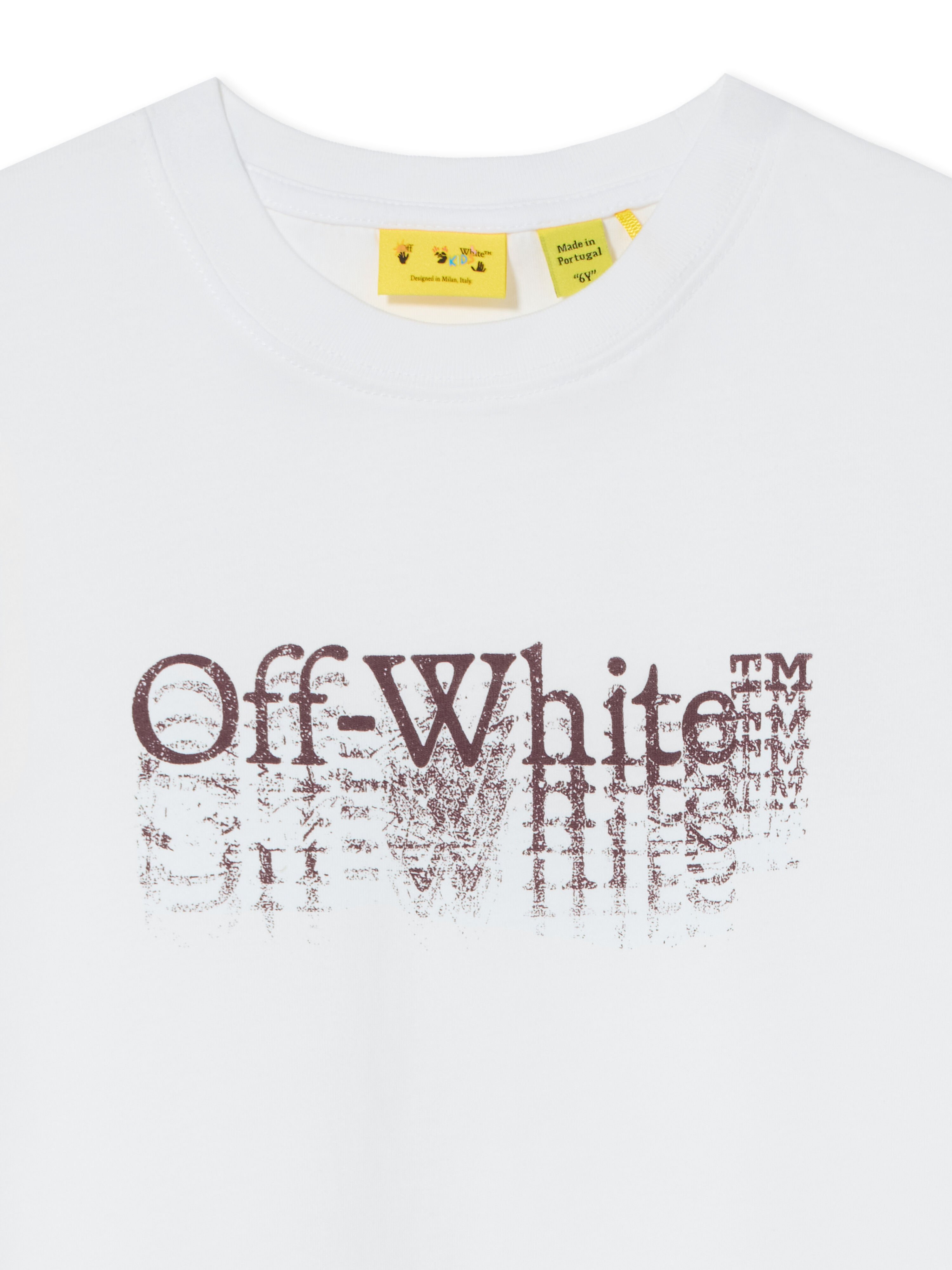 Big Bookish Stamp Short Sleeve T-Shirt OFF WHITE Big Bookish Stamp Short Sleeve T-Shirt WHITE 44BAA002F26J001