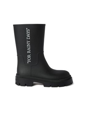 OFF WHITE Stivali Reboot Rainy Days NERO OWIE049C99MAT001