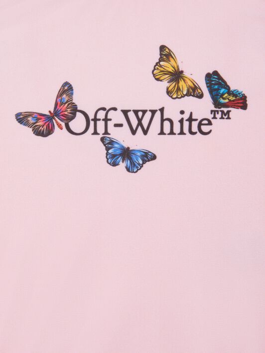 OFF WHITE Butterfly Bookish Swimsuit PINK OGX6002S25JER001