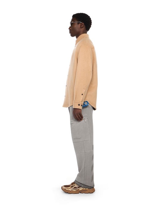 Quote Military Overshirt OFF WHITE Quote Military Overshirt DOE - DOE OMES01CF25FAB001