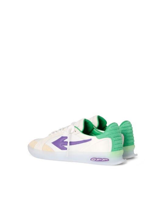 OFF WHITE New Slim Sneakers WHITE - PURPLE OMIA2ALS26FAB002