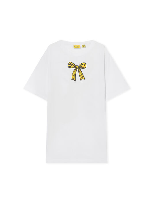 OFF WHITE Arrow Industrial Tape T-Shirt WHITE 44GAA001F26J009